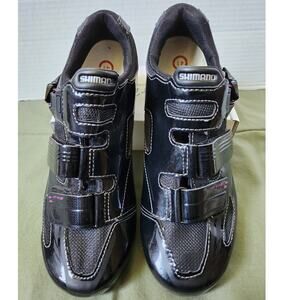 Shimano Women's Cycling Shoes 41 SPD Cleats Ratchet Buckle Road Spin Bike